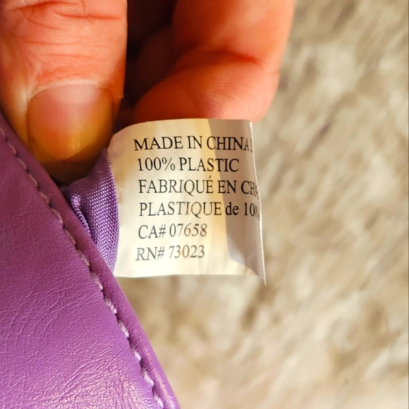 NWOT Seductions Purple Clutch Purse - Picture 7 of 7
